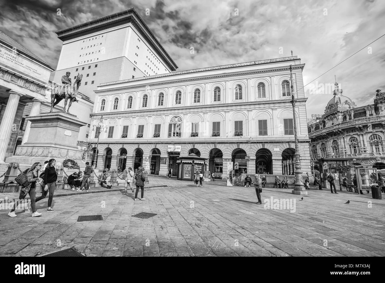 Teatro Carlo Felice High Resolution Stock Photography and Images - Alamy