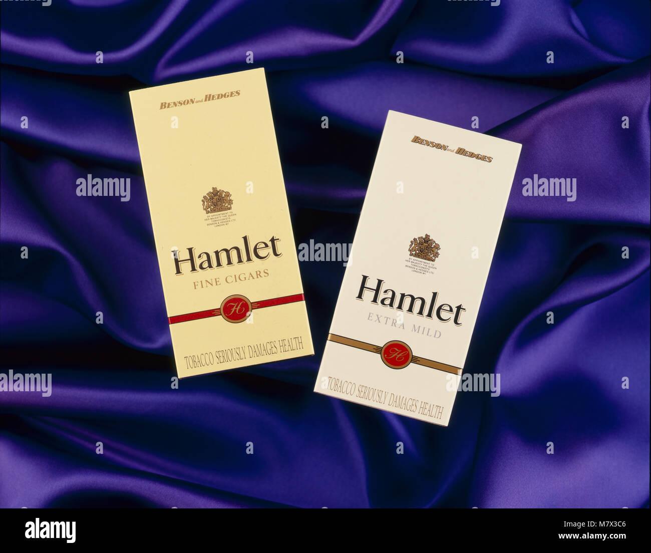 Hamlet cigar packaging Stock Photo