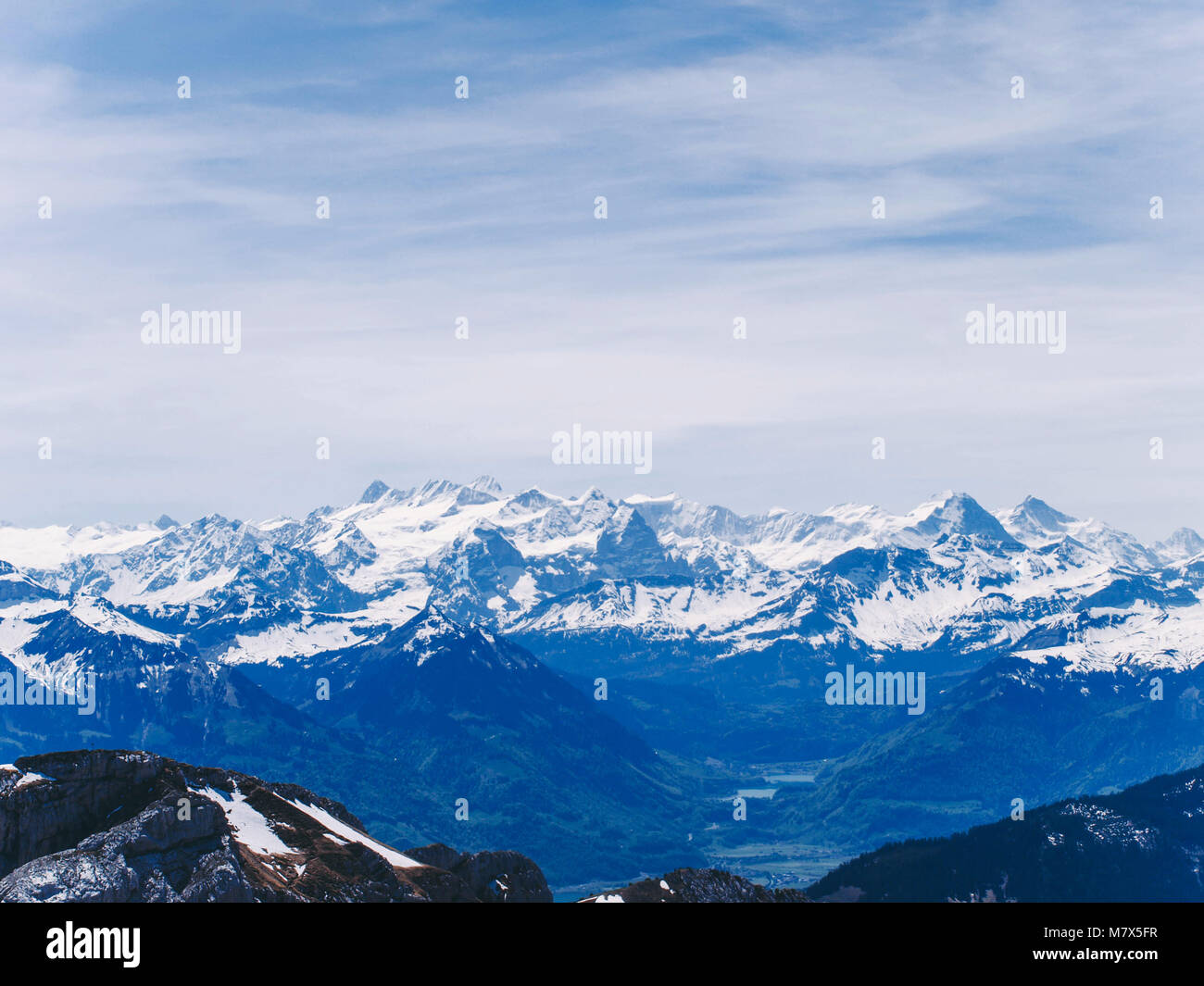 Swiss alps cliff climber hi-res stock photography and images - Alamy