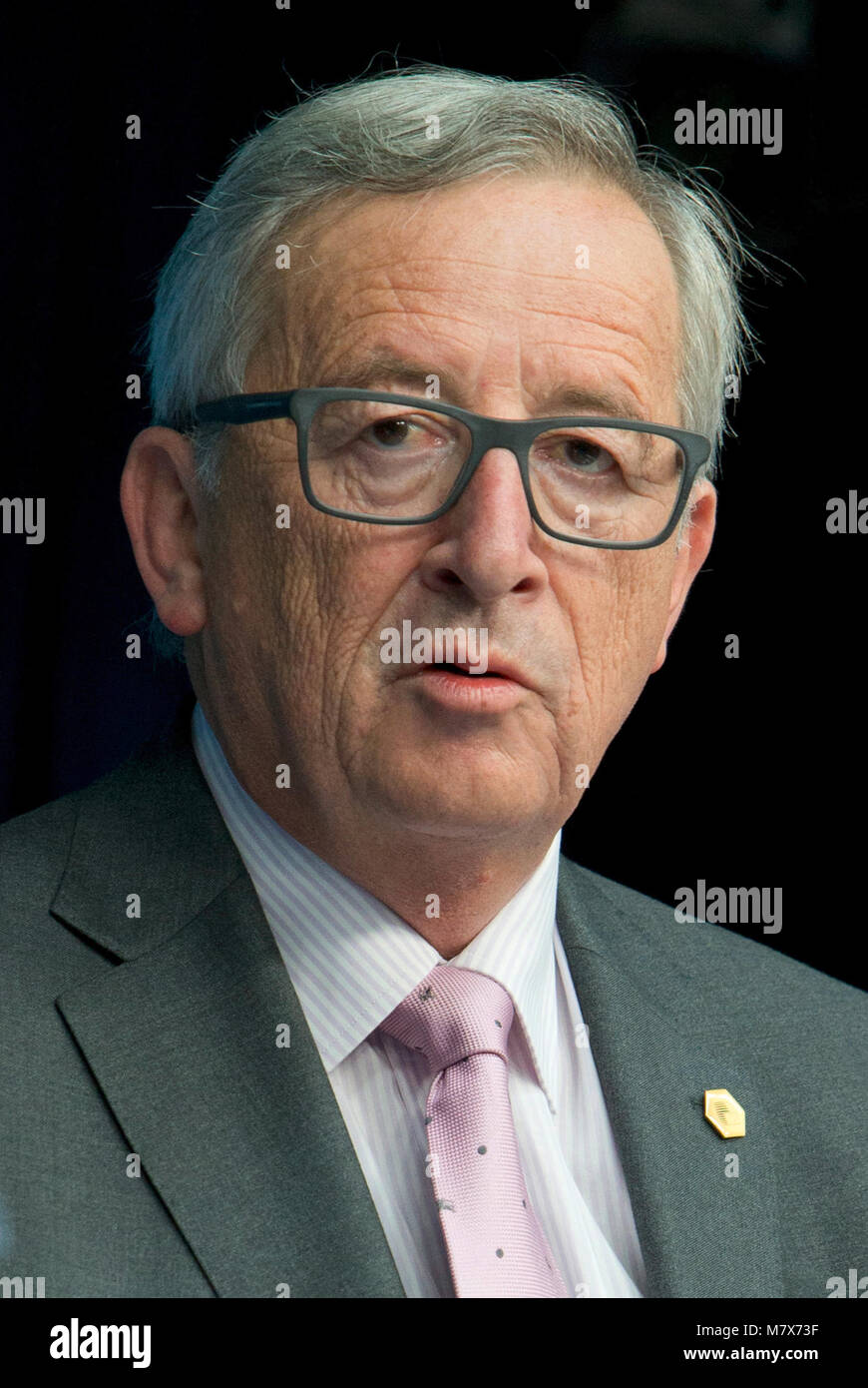 Jean-Claude Juncker - *09.12.1954: Luxembourgish politician, President of the European Commission since 2014, Prime minister of Luxembourg 1995 to 201 Stock Photo