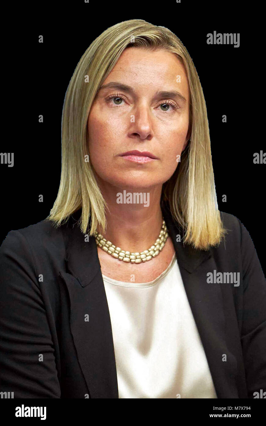Federica Mogherini - *16.06.1973: High Representative for Foreign Affairs and Security Policy of the European Union. Stock Photo