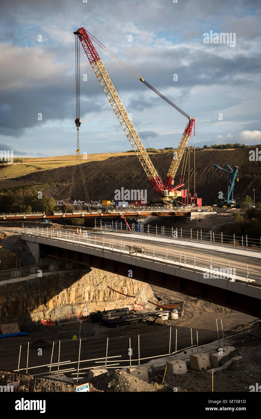 UK’s largest mobile crane Stock Photo Alamy