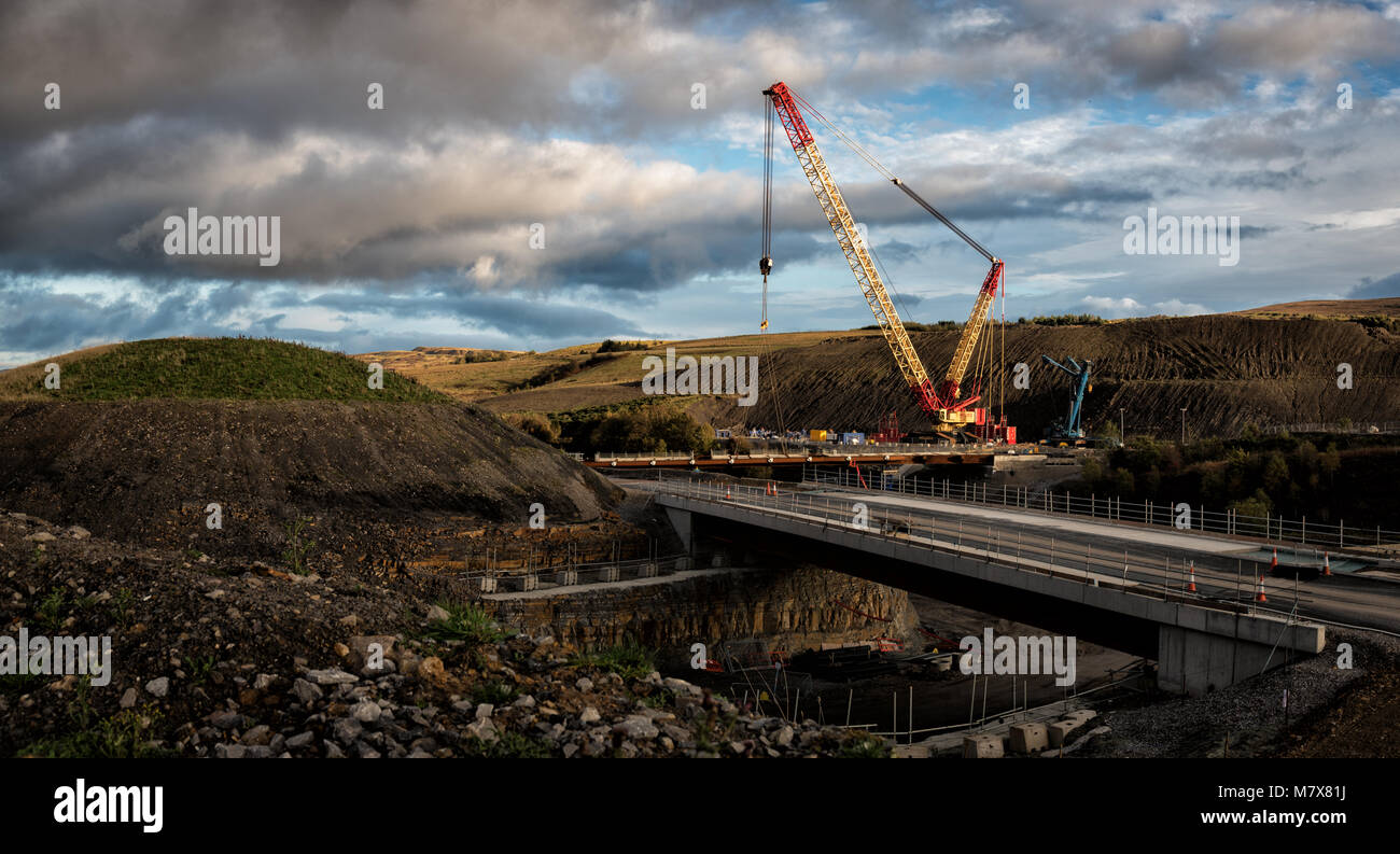 UK’s largest mobile crane Stock Photo Alamy