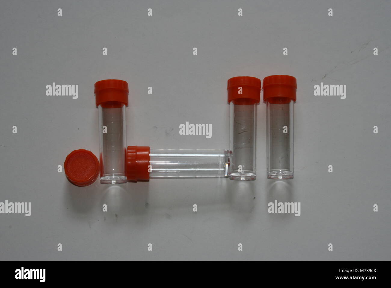 Biological Sample Jars Stock Photo Alamy