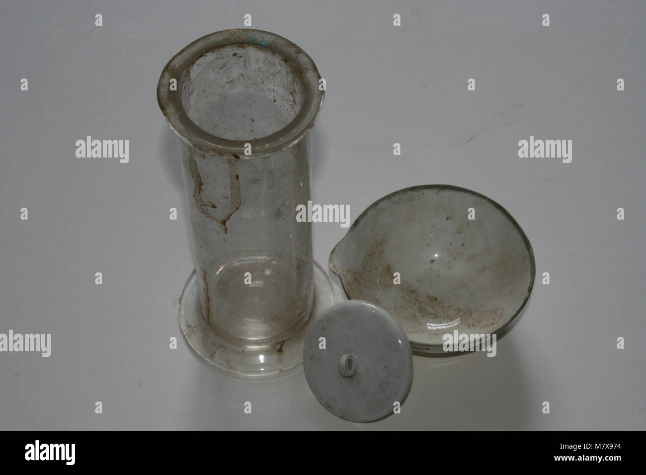 https://c8.alamy.com/comp/M7X974/gas-jar-evaporating-dish-and-lid-M7X974.jpg
