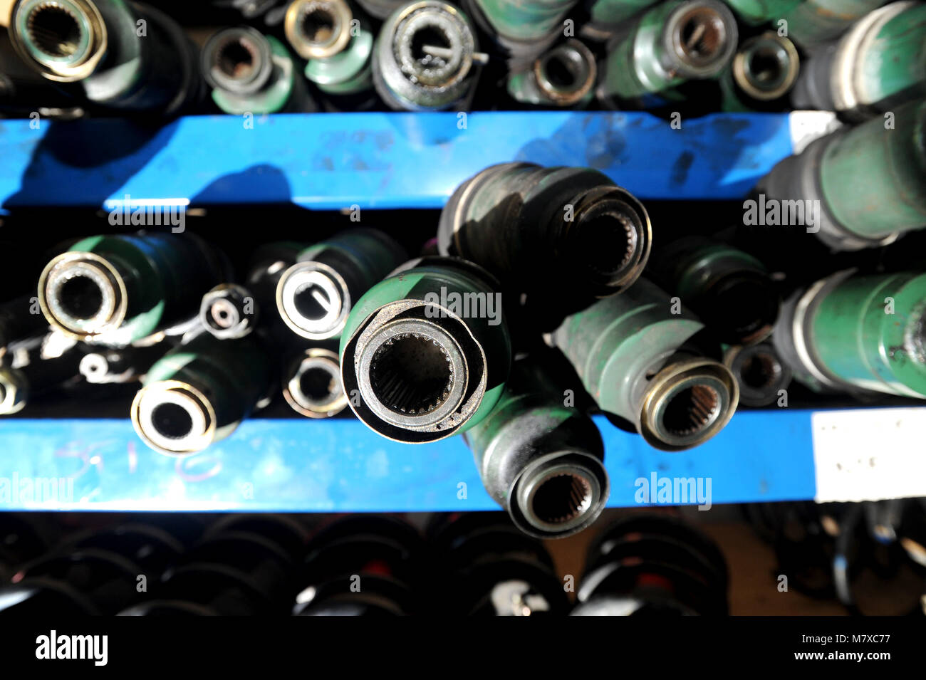 Car wreckers yard hires stock photography and images Alamy