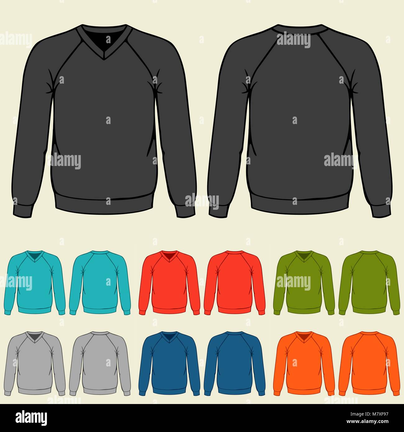 Blue sweatshirt Stock Vector Images - Alamy