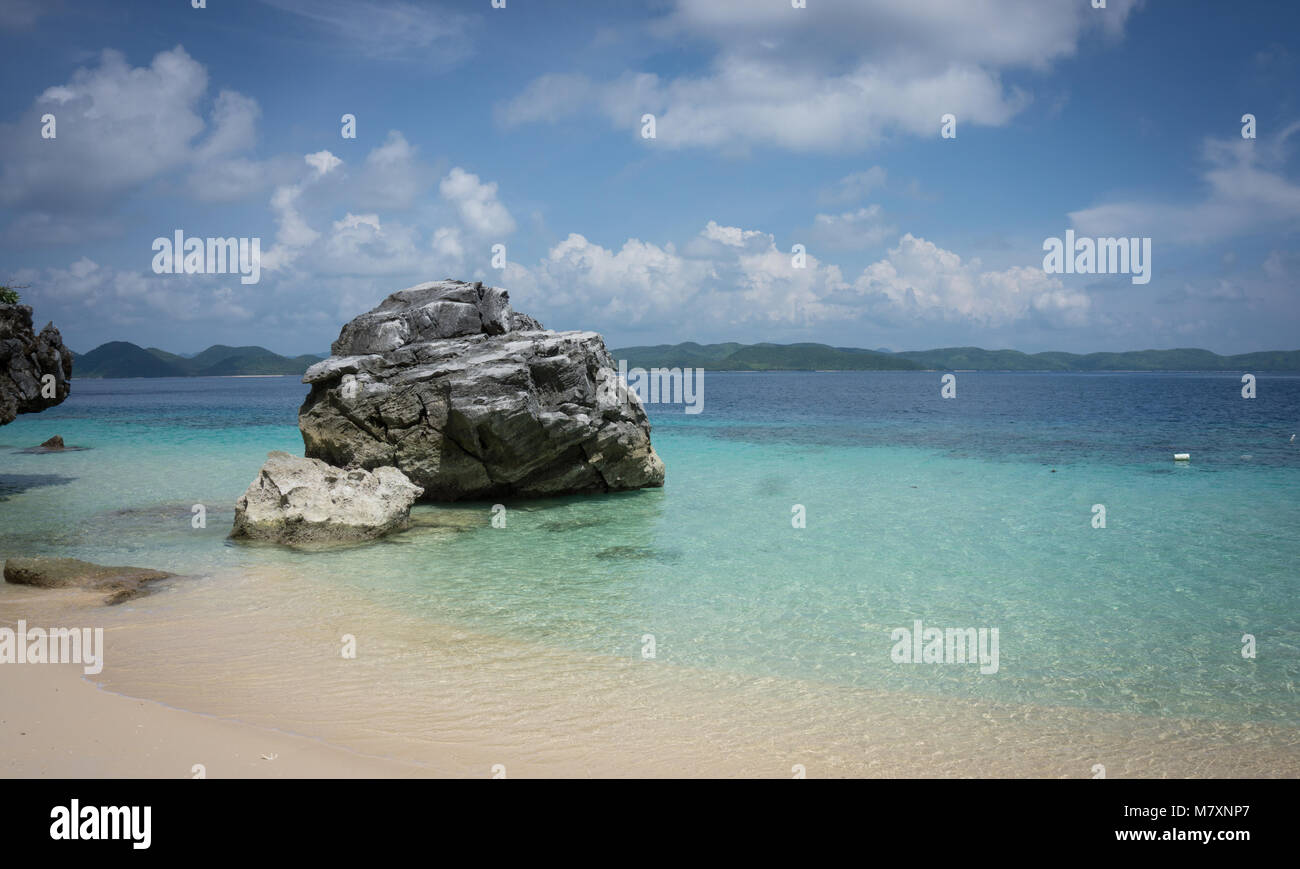 amazing beach in coron island Stock Photo