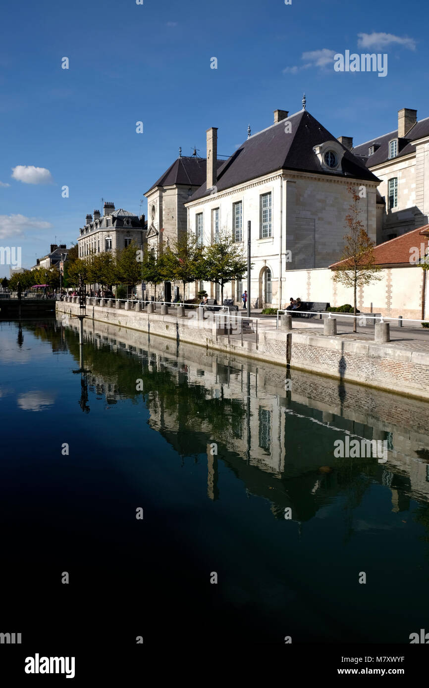 General view of Troyes in the Champagne-Ardenne region of France Stock Photo