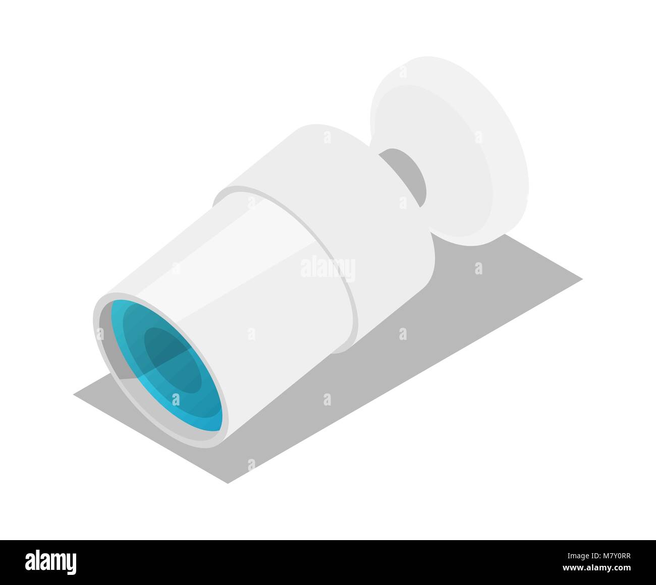 Surveillance camera isometric 3D icon Stock Vector Image & Art - Alamy