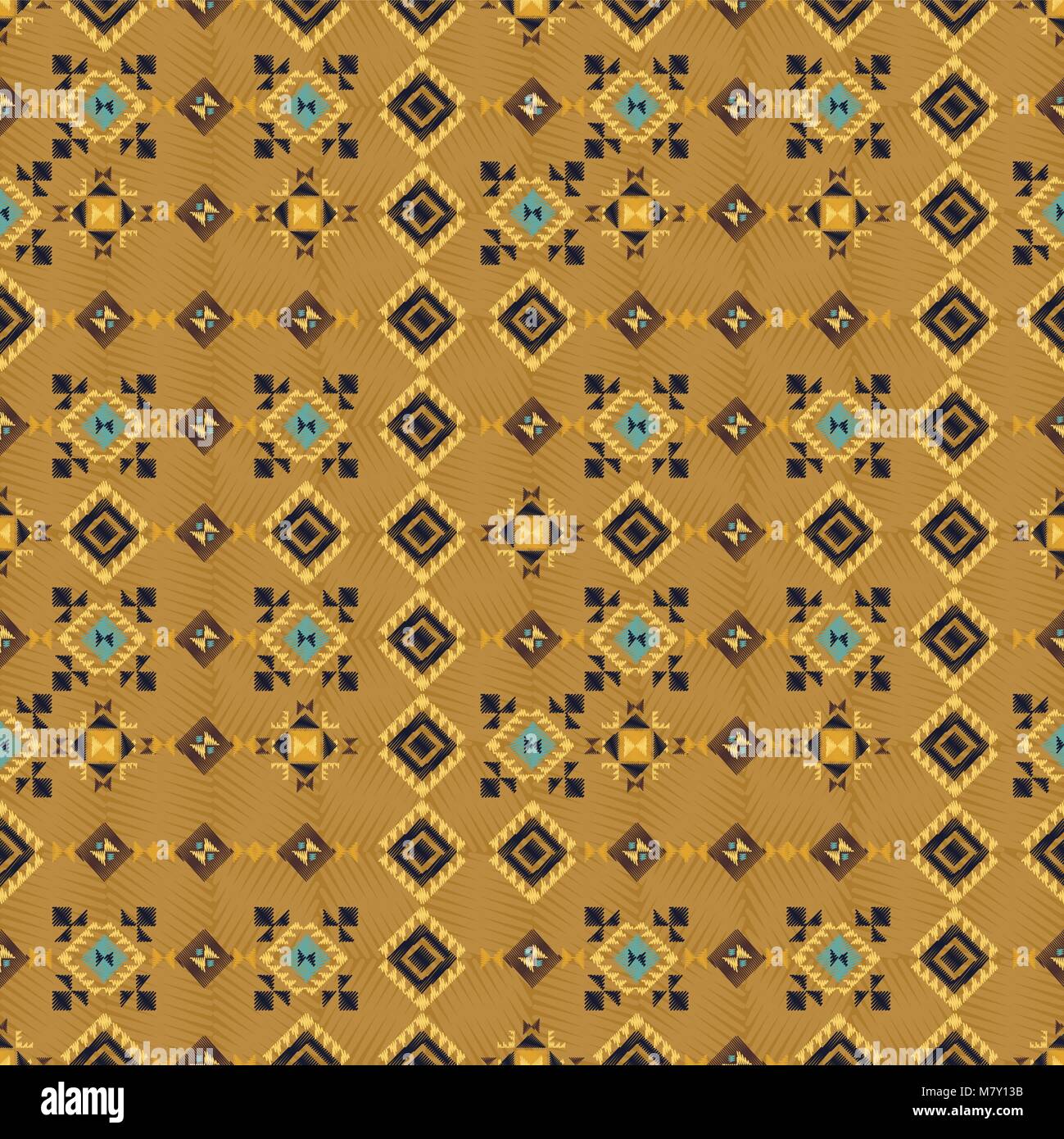 Geometric ethnic seamless pattern Stock Vector Image & Art - Alamy