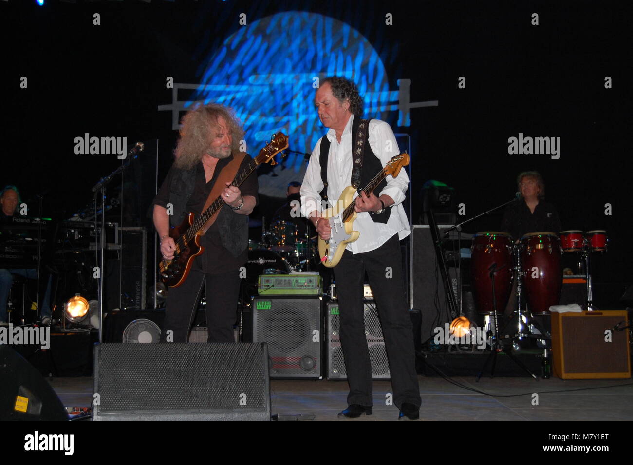 Barclay James Harvest feat. Les Holroyd im Iga Park Rostock am 30.04.2009 Stock Photo