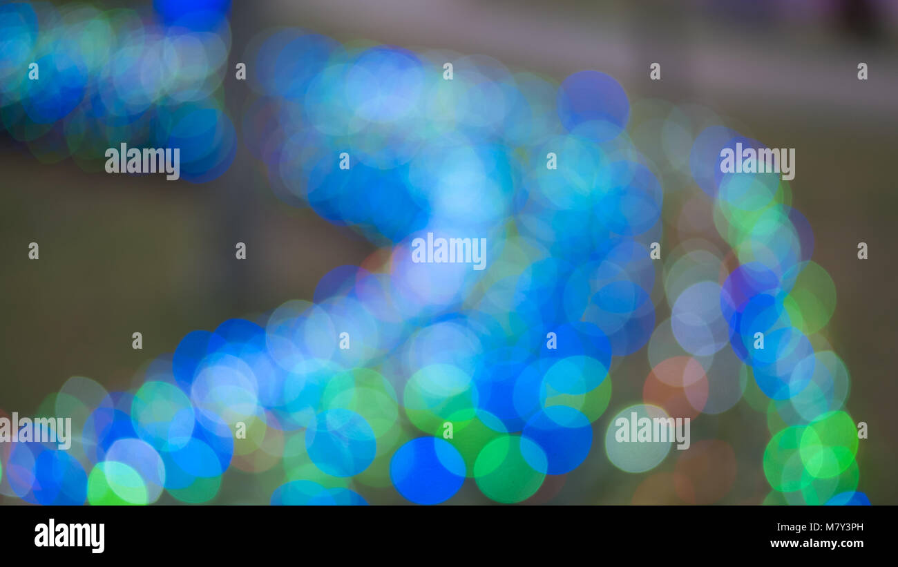 Colourful light bokeh hi-res stock photography and images - Alamy
