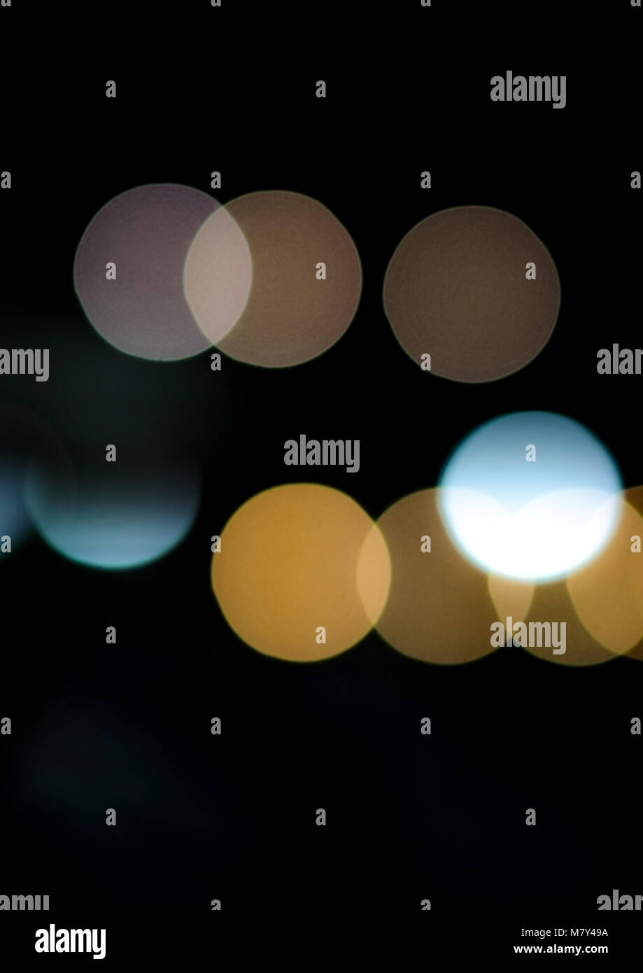 Colorful circles of light abstract background Stock Photo - Alamy