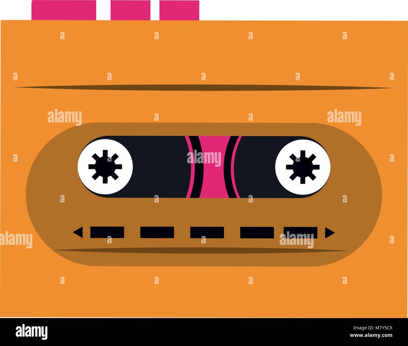 Music cassette symbol vector illustration graphic design Stock Vector ...