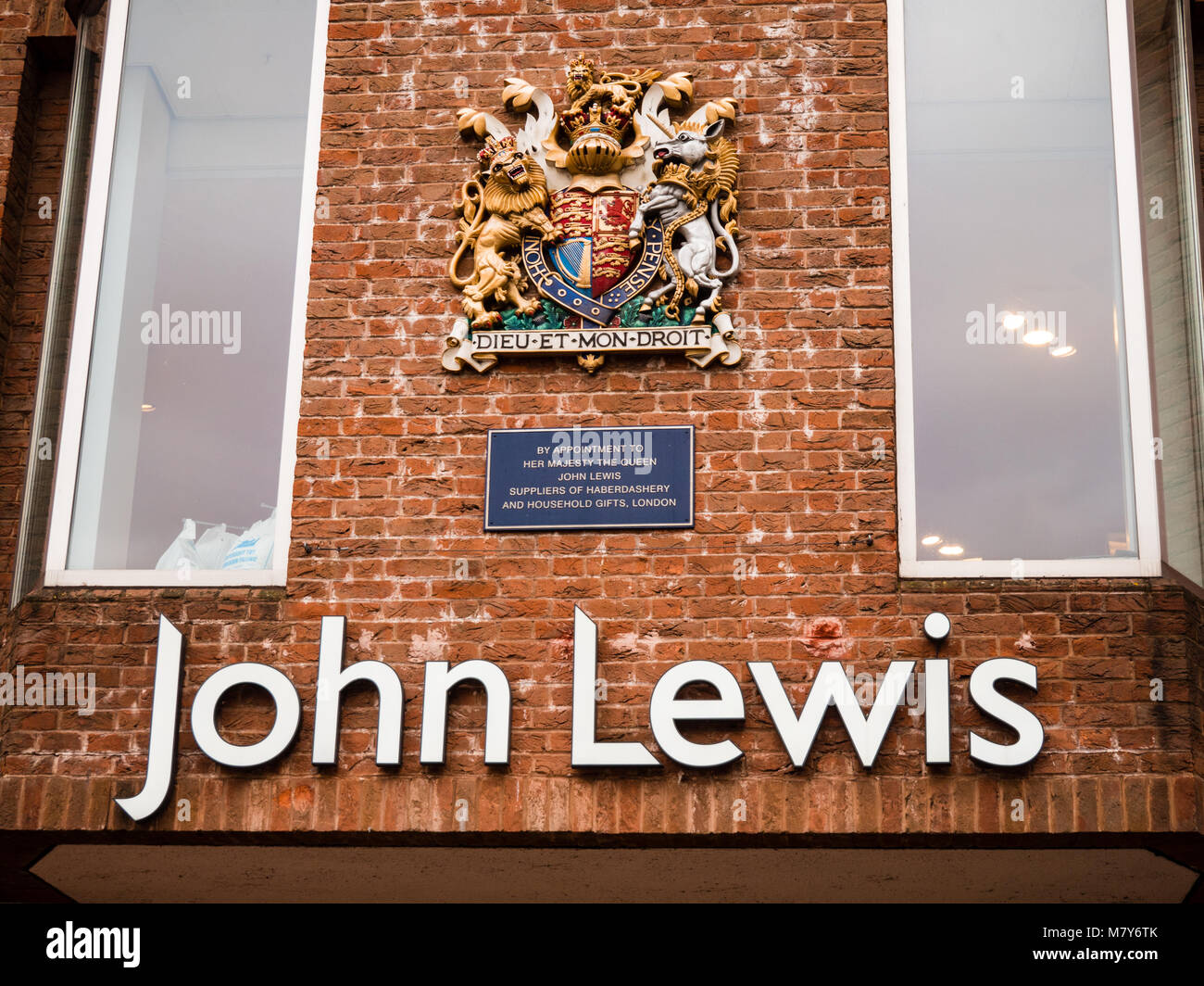 John Lewis Department Store, Reading, Berkshire, England Stock Photo