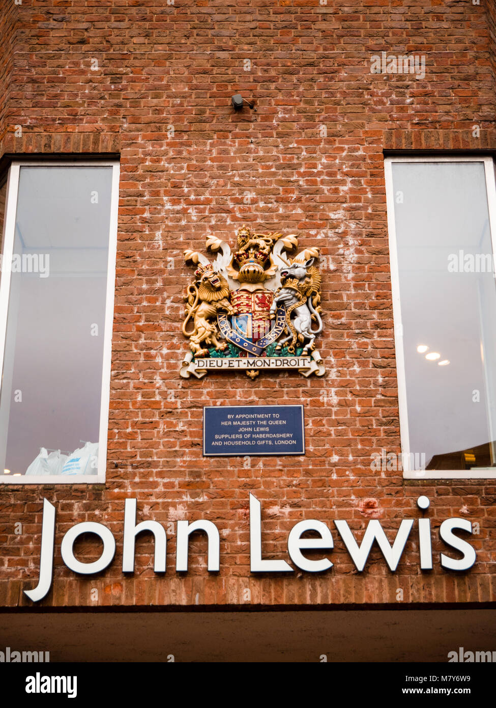 John Lewis Department Store, Reading, Berkshire, England Stock Photo