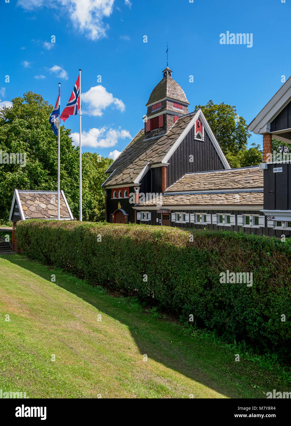 Noorse Zeemanskerk, Rotterdam, South Holland, The Netherlands Stock