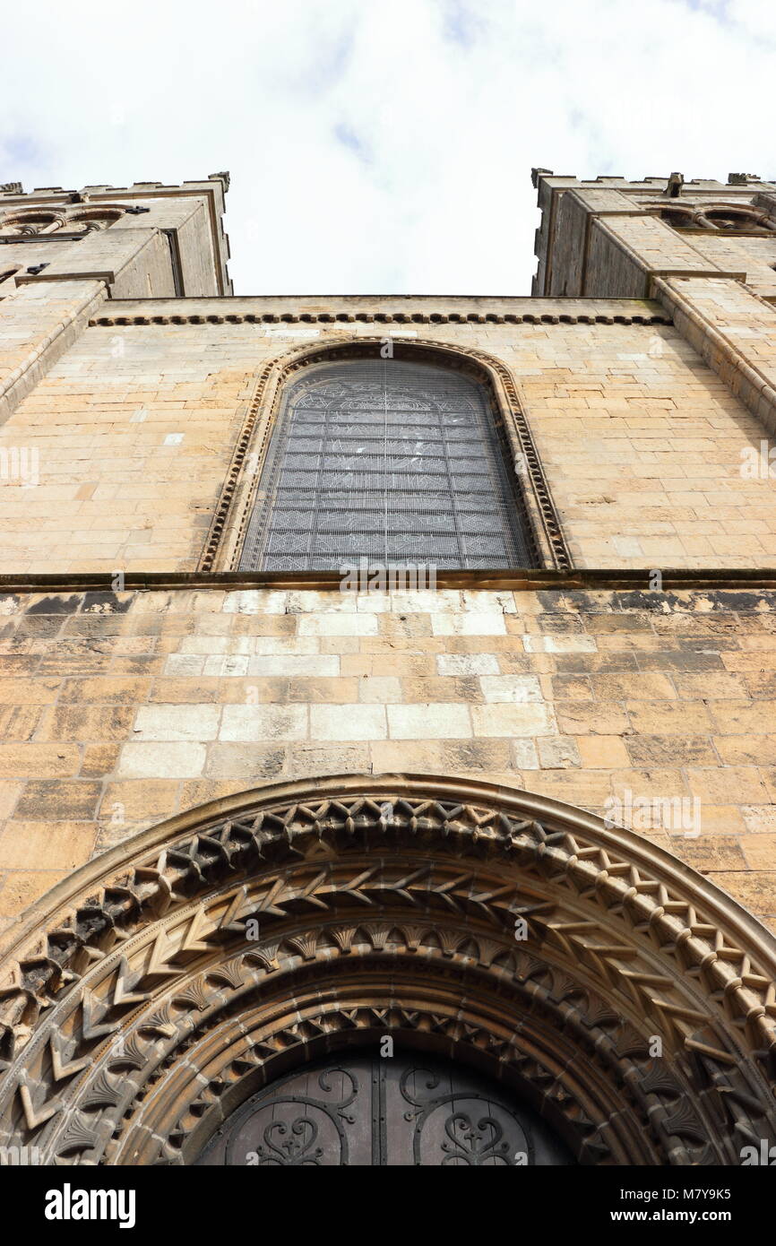 Priory church, Worksop, Notts, UK Stock Photo