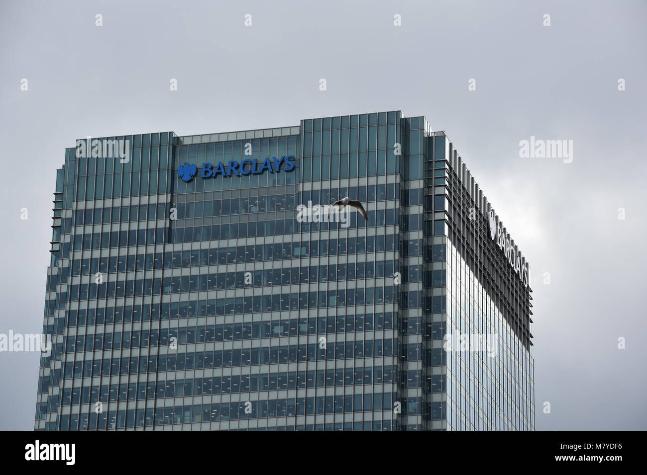 Barclays Bank Head Office Canary Wharf London United Kingdom Stock Photo Alamy