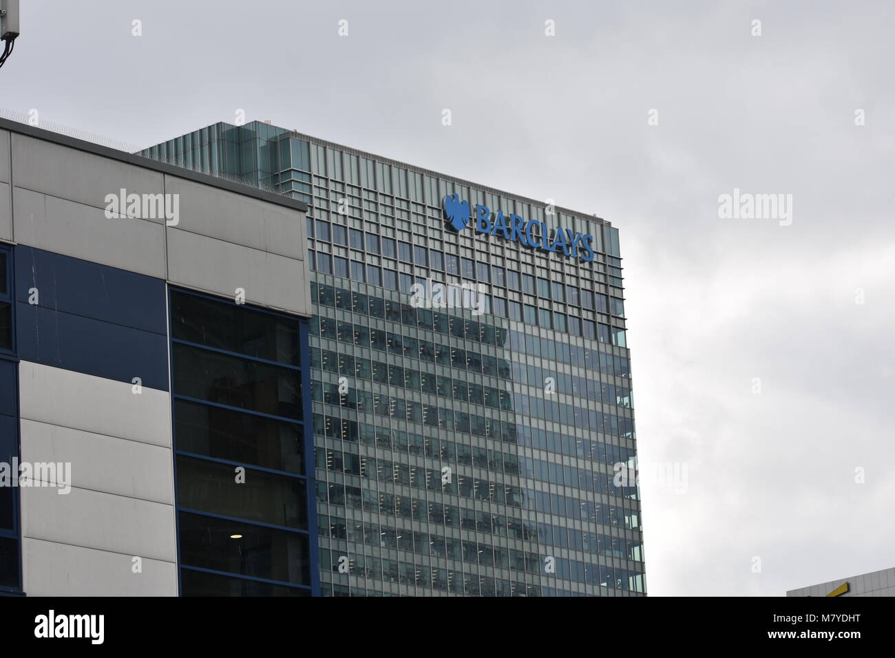 Barclays Bank Head Office Canary Wharf London United Kingdom Stock Photo Alamy
