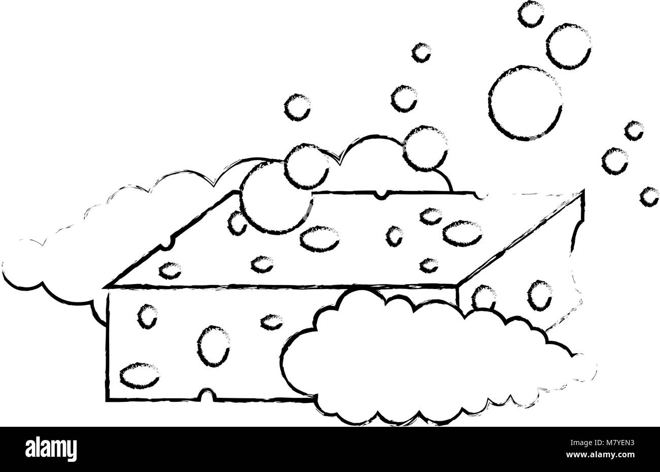 Bath Sponge Clipart Black And White Pumpkin