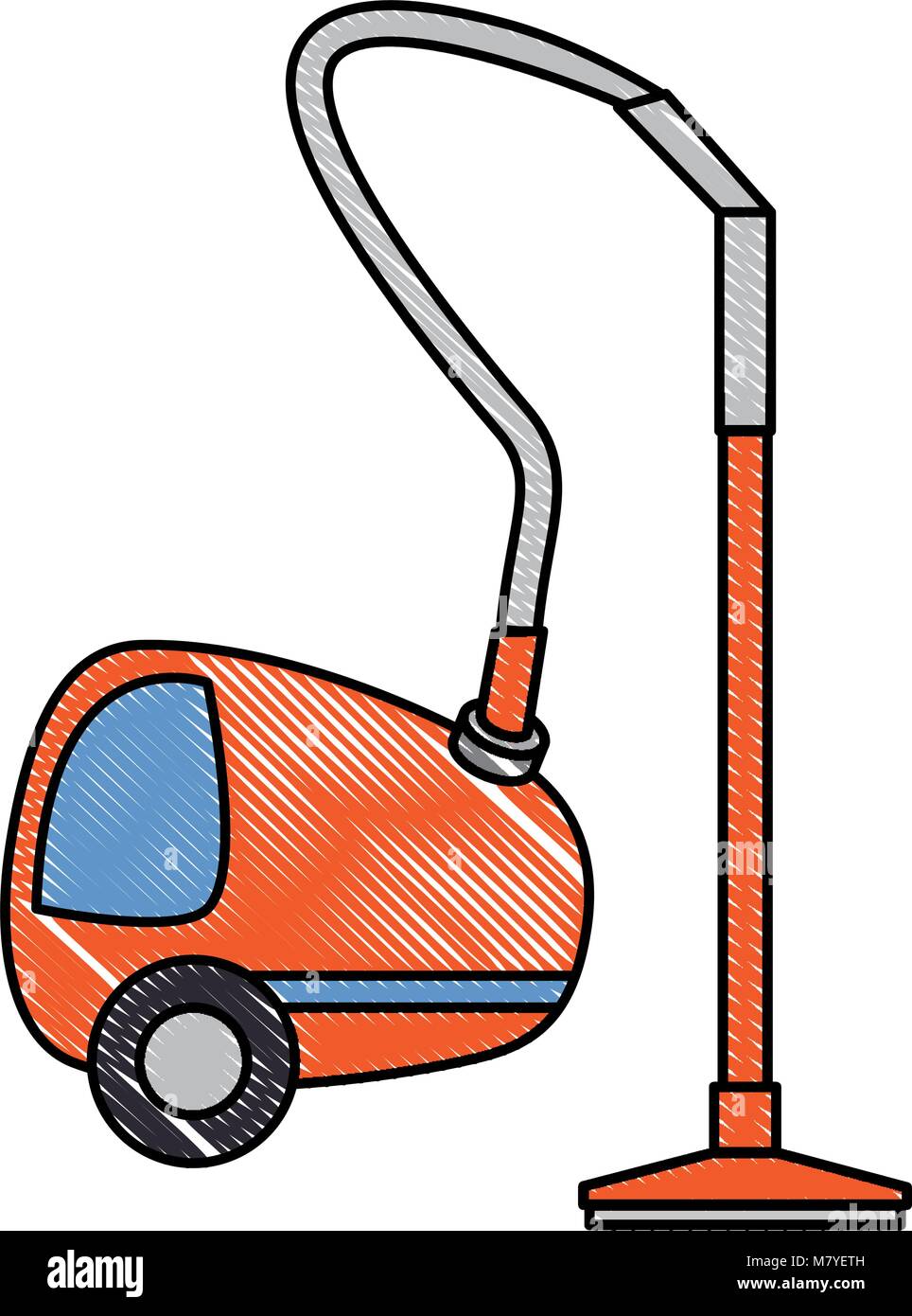 Vacuum cleaner isolated icon vector illustration design Stock Vector ...