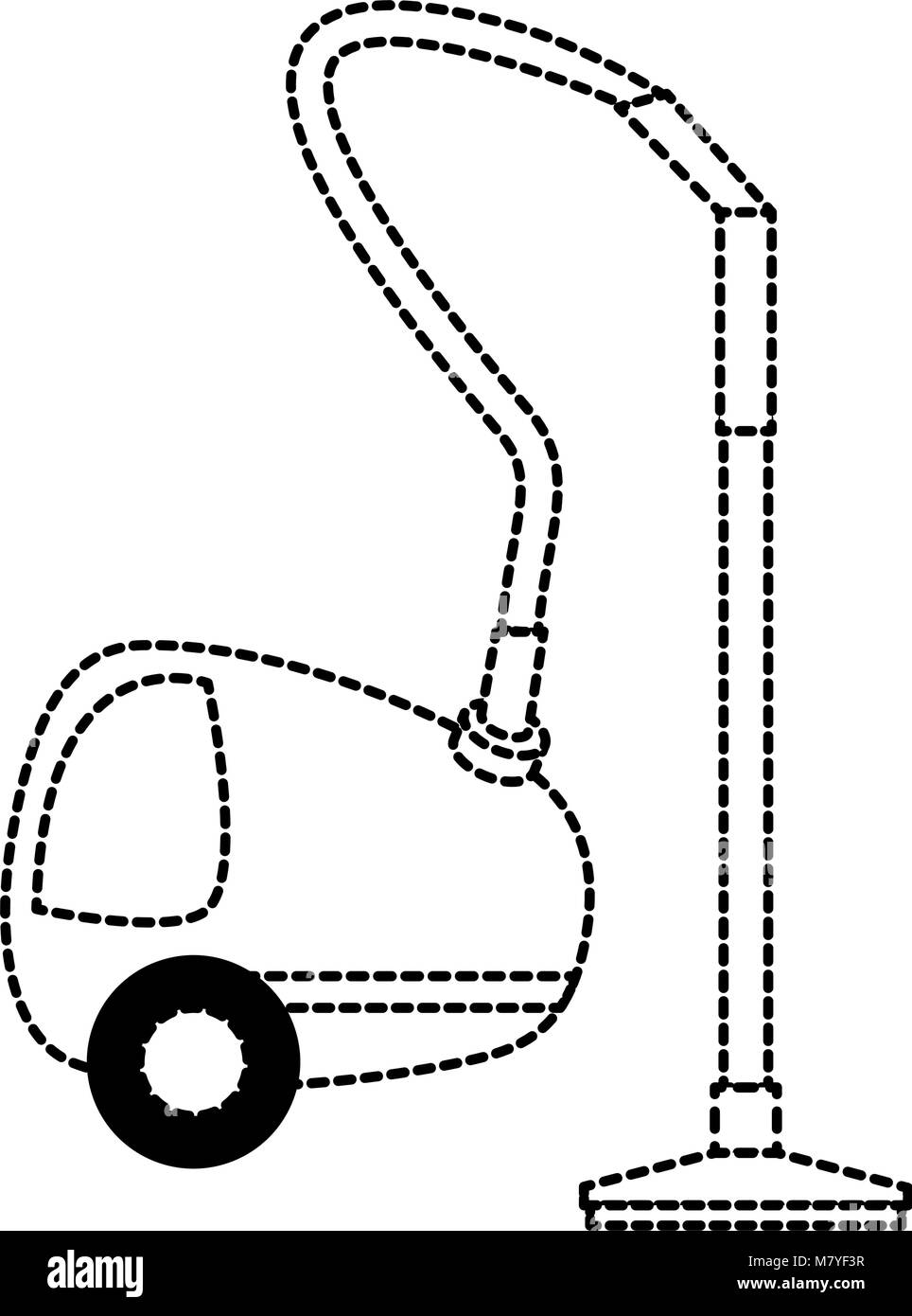 Vacuum cleaner isolated icon vector illustration design Stock Vector ...