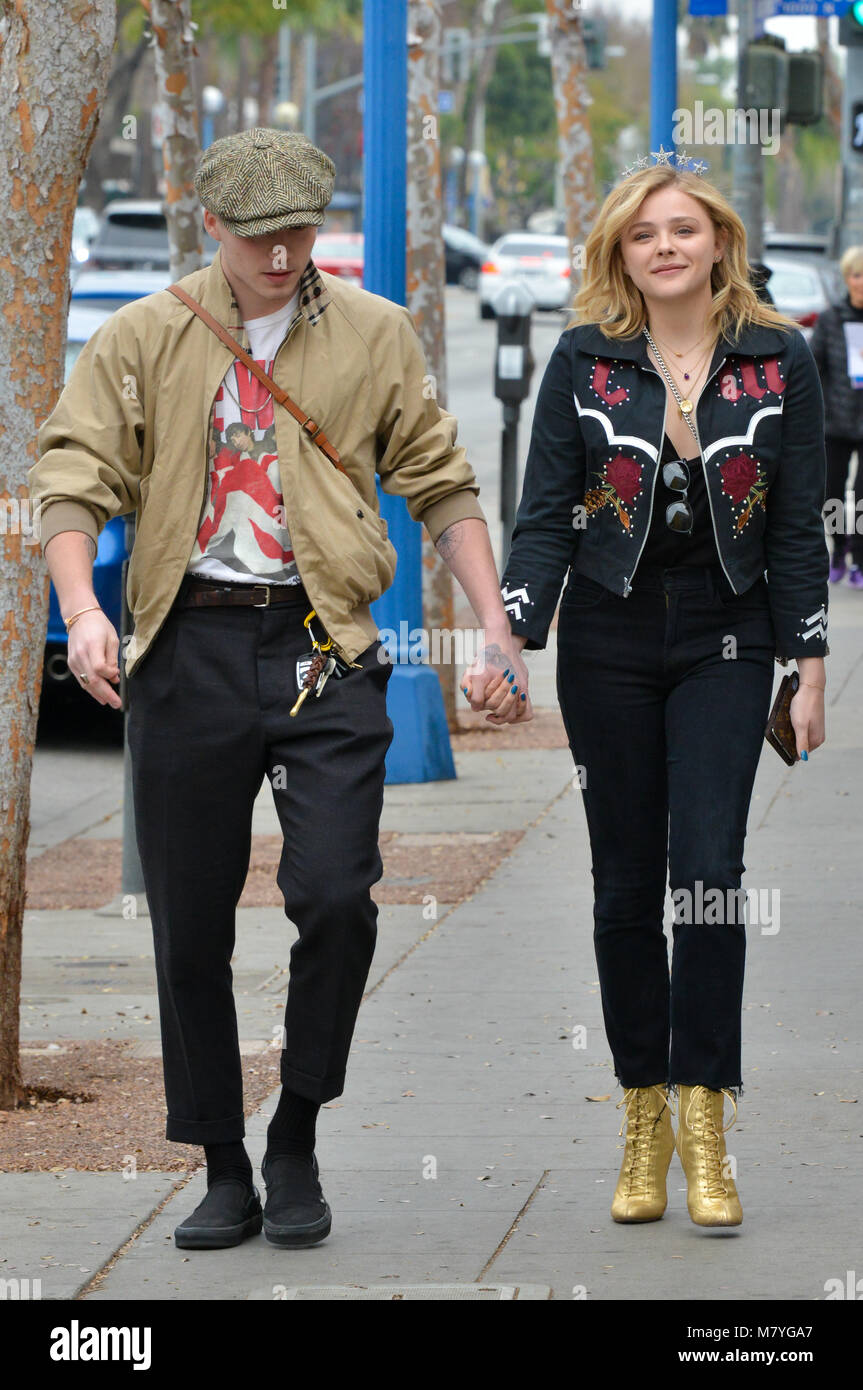 Brooklyn beckham and chloe moretz hi-res stock photography and images -  Alamy