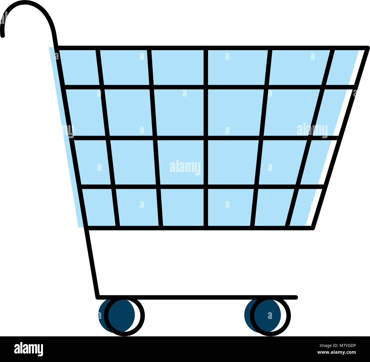 shopping cart isolated icon vector illustration design Stock Vector ...