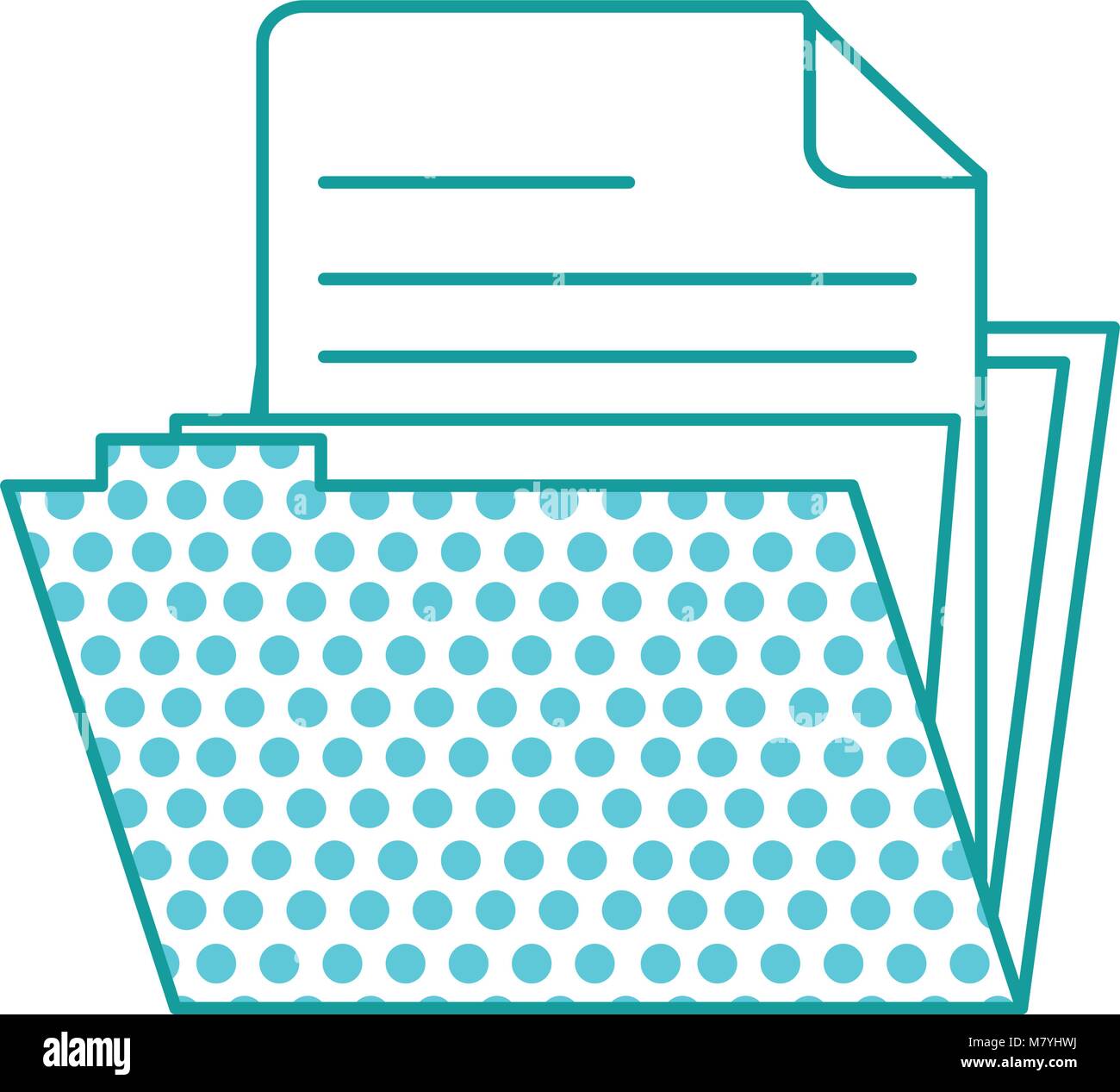 file folder isolated icon Stock Vector Image & Art - Alamy
