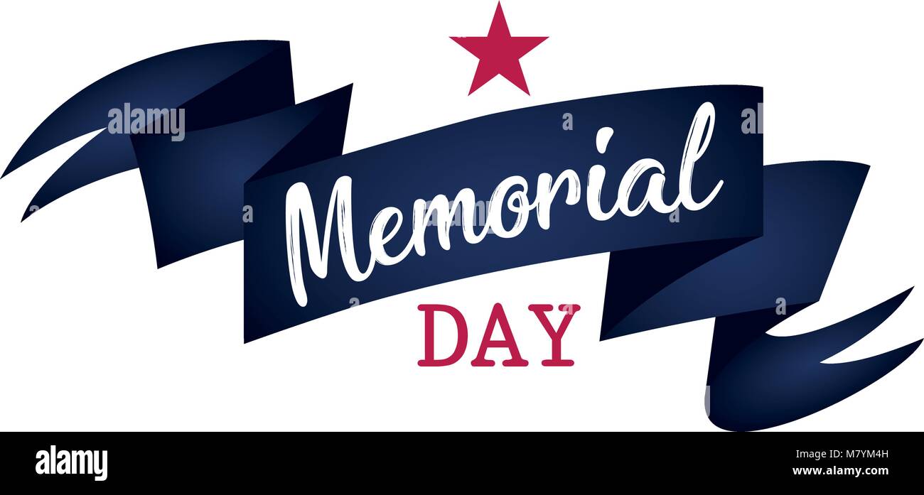 Memorial day banner Stock Vector Image & Art - Alamy