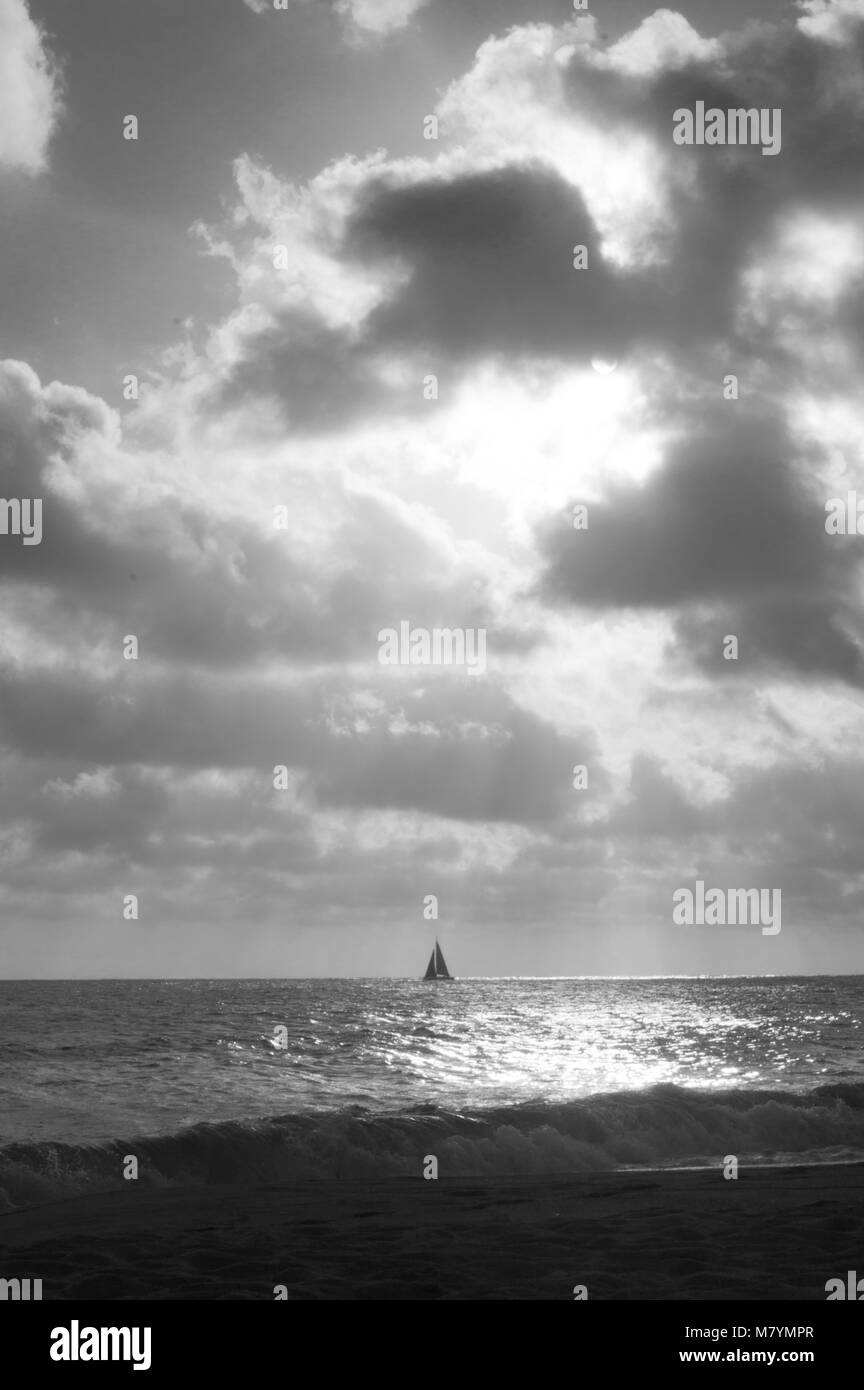 Sailing Black and White Stock Photos & Images - Alamy