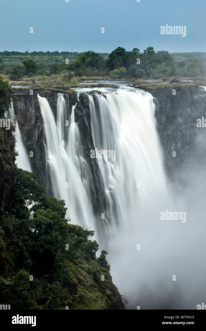 Victoria Falls in Zimbabwe Stock Photo Alamy