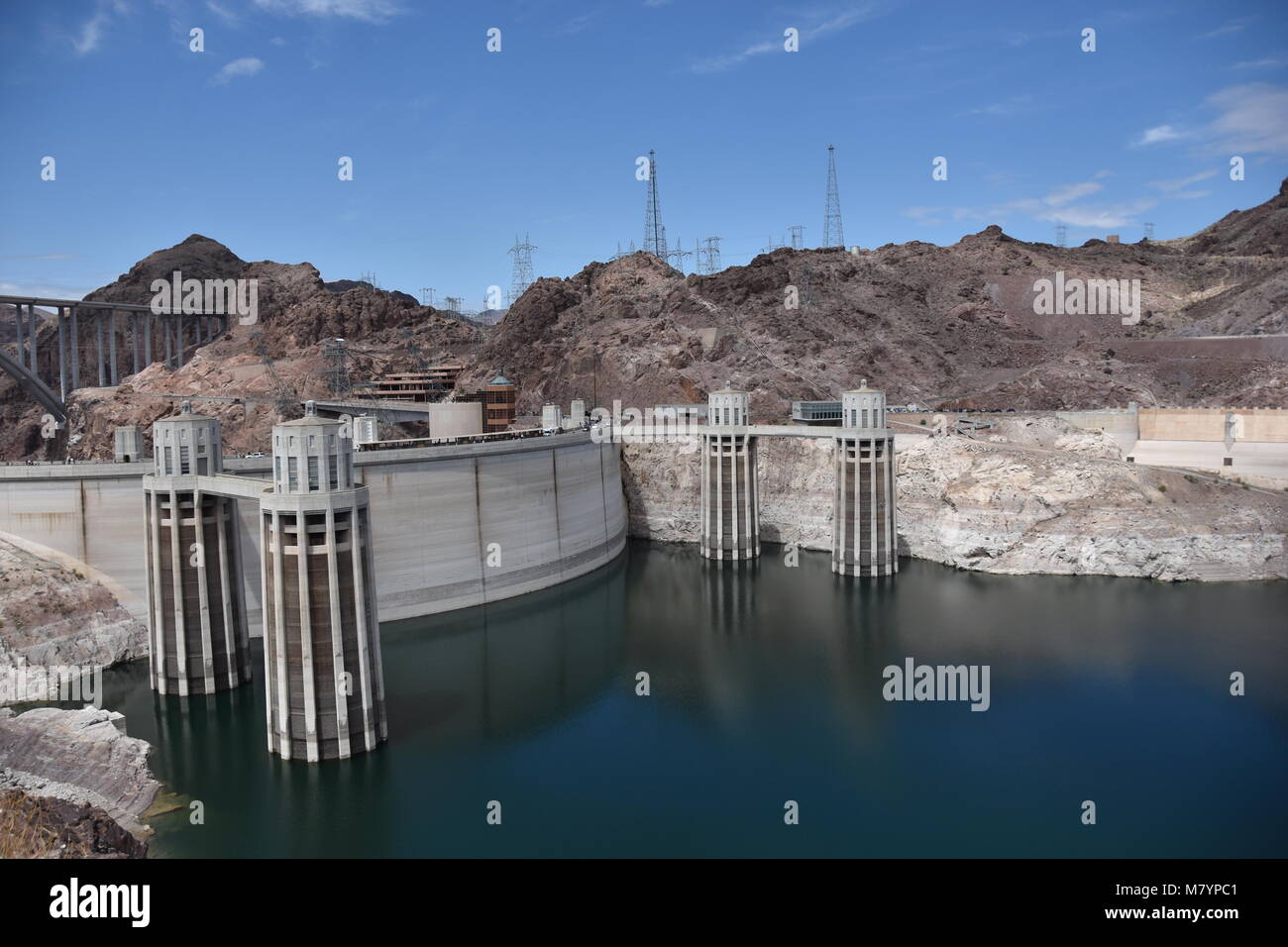 Hoover Dam, near Las Vegas, United States of America Stock Photo