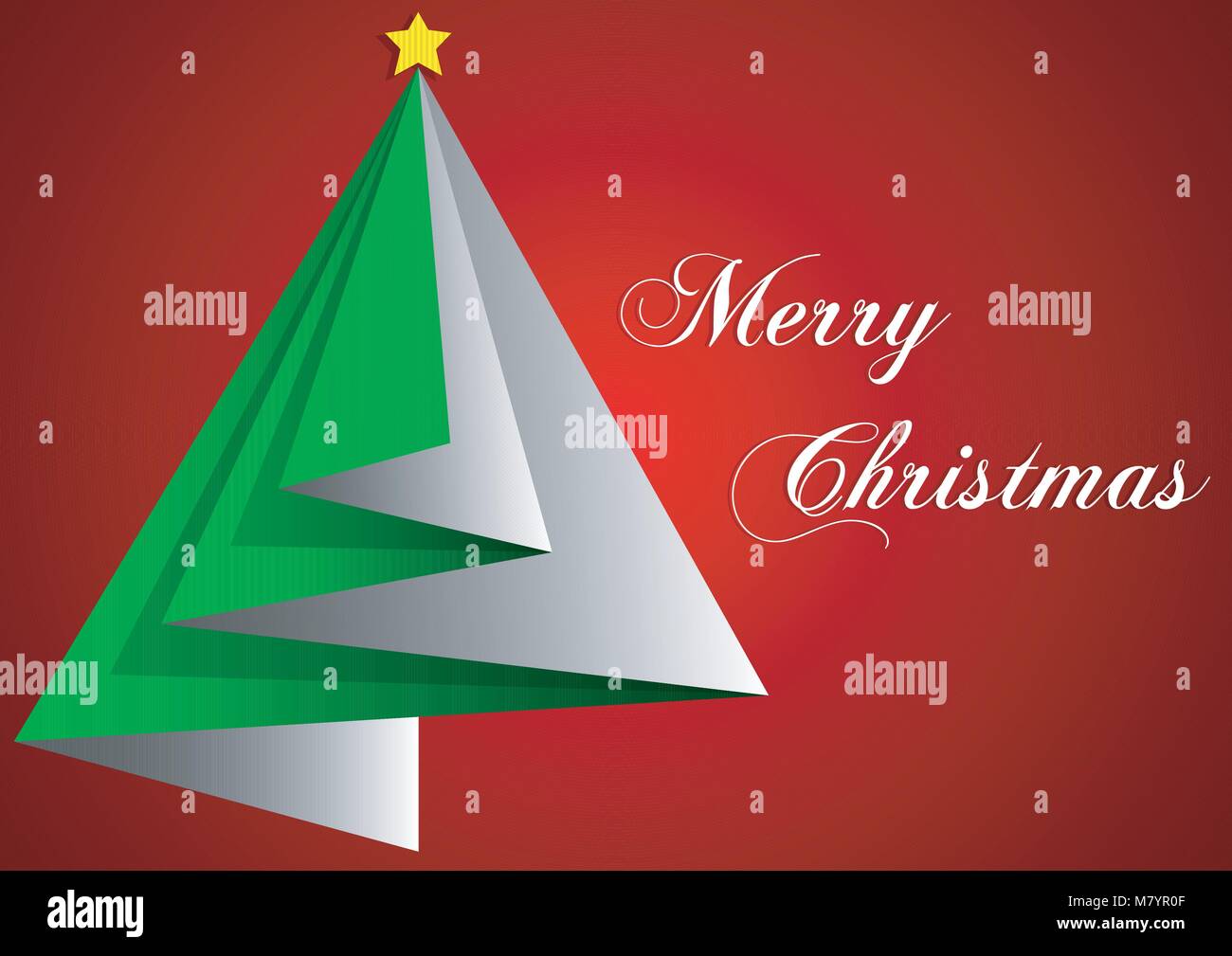design vector of merry christmas greetings Stock Vector Image & Art - Alamy