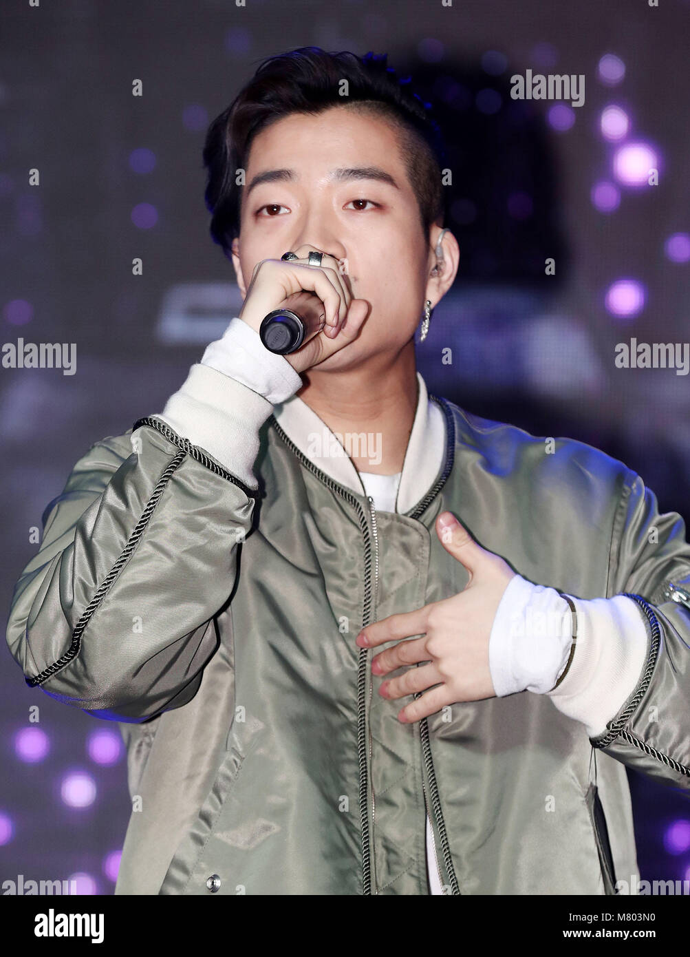 S. Korean rapper Junoflo South Korean rapper Junoflo performs during a