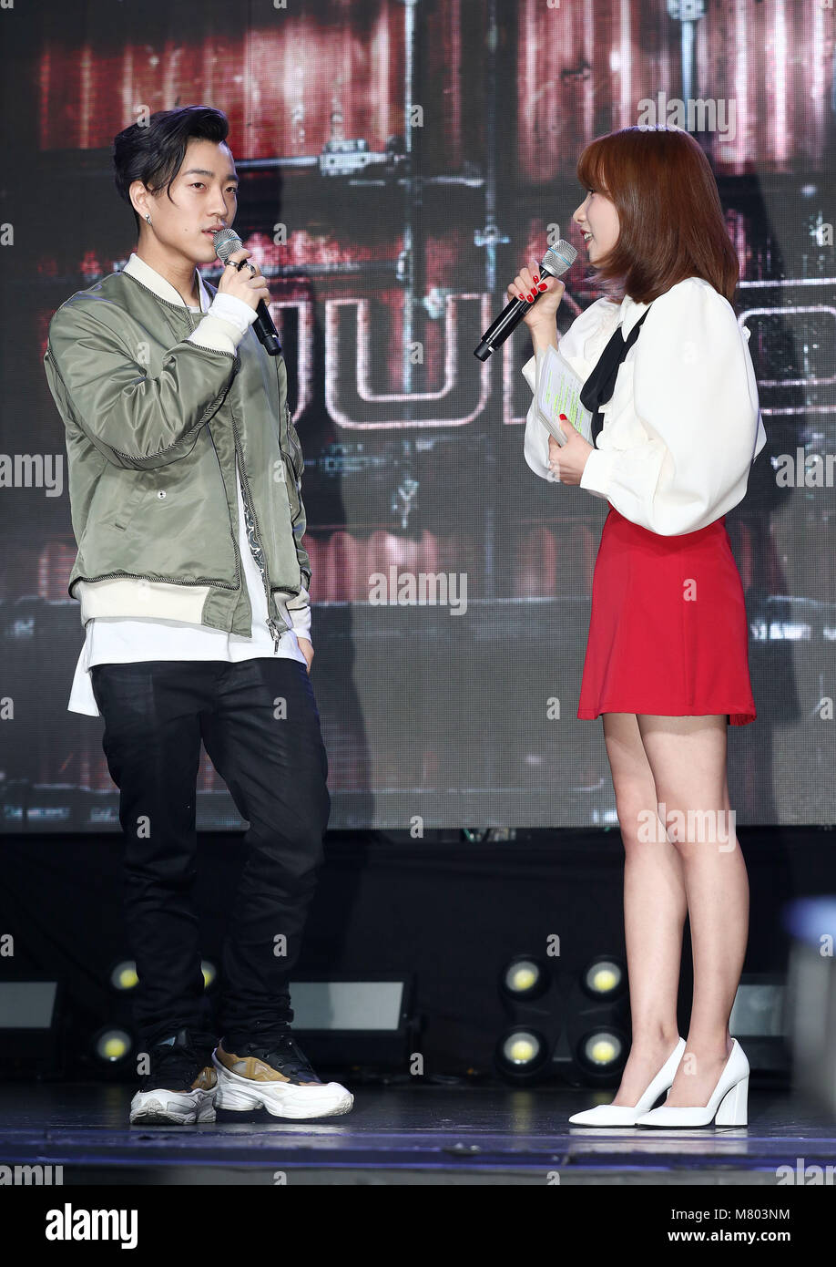 S. Korean rapper Junoflo South Korean rapper Junoflo attends a showcase