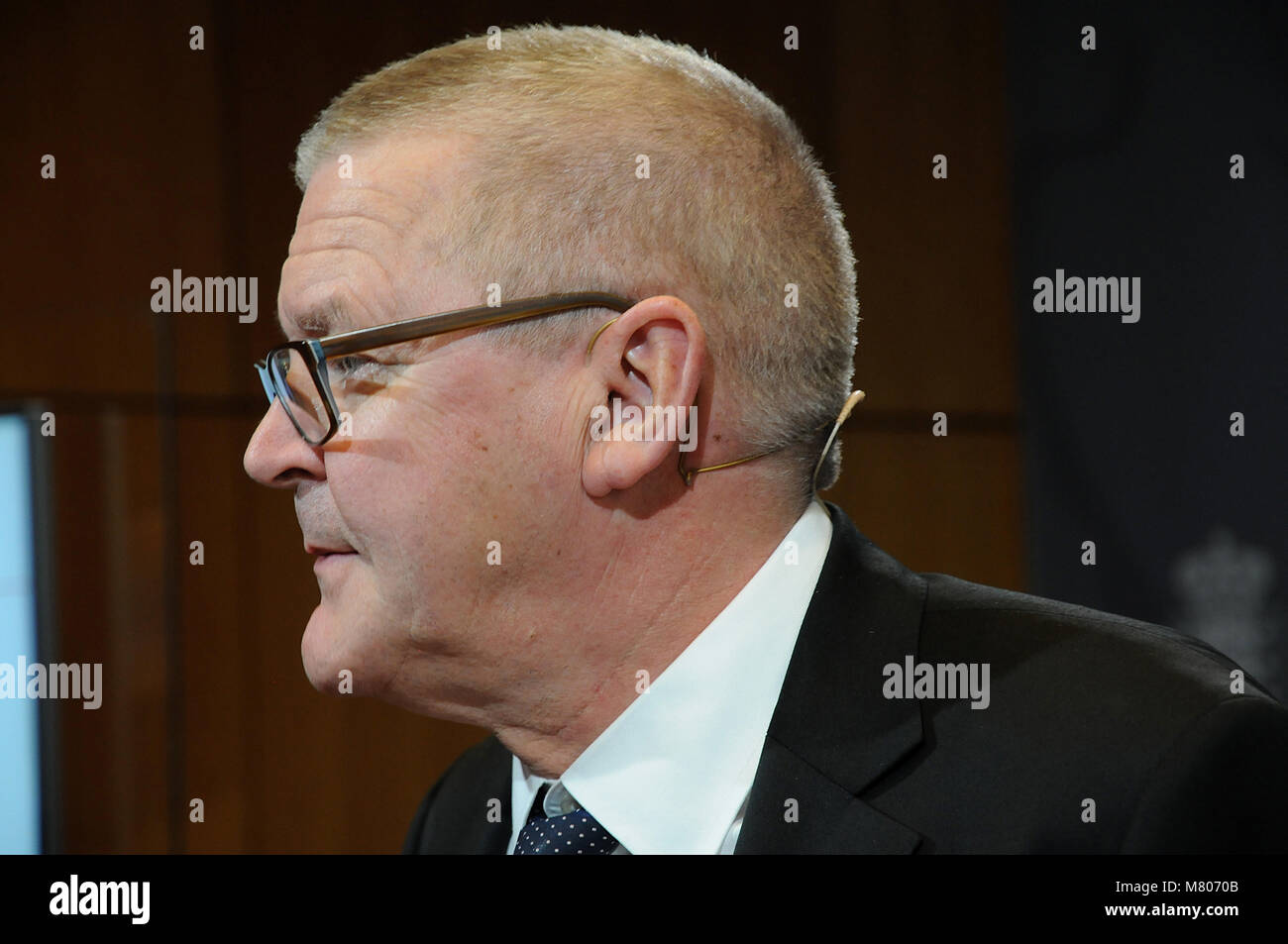 Copenhagen, Denmark. 14th Mar, 2018. Lars Rohde Director of national ...