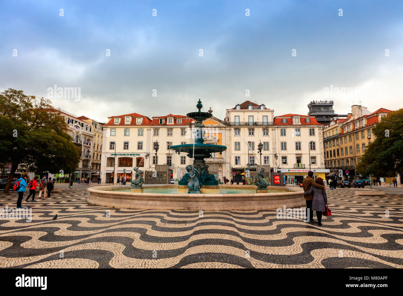 Main squares in lisbon hi-res stock photography and images - Alamy