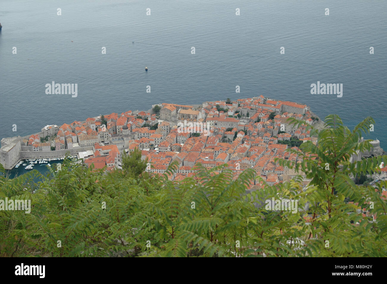 Old Town Dubrovnik Croatia Stock Photo