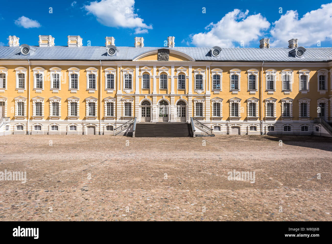 Rundale Palace in Latvia Stock Photo