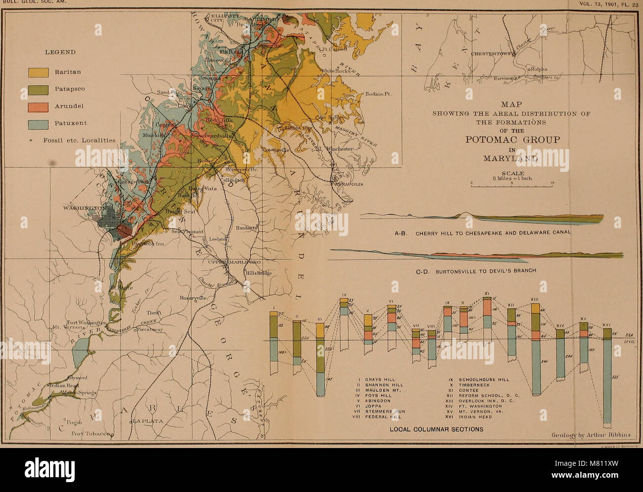 The 1901 Bulletin of the Geological Society of America features ...