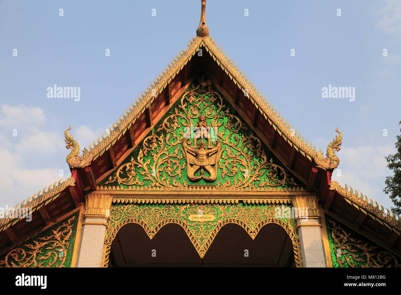 Thailand, Lampang, Wat Phra Fang, buddhist temple Stock Photo - Alamy