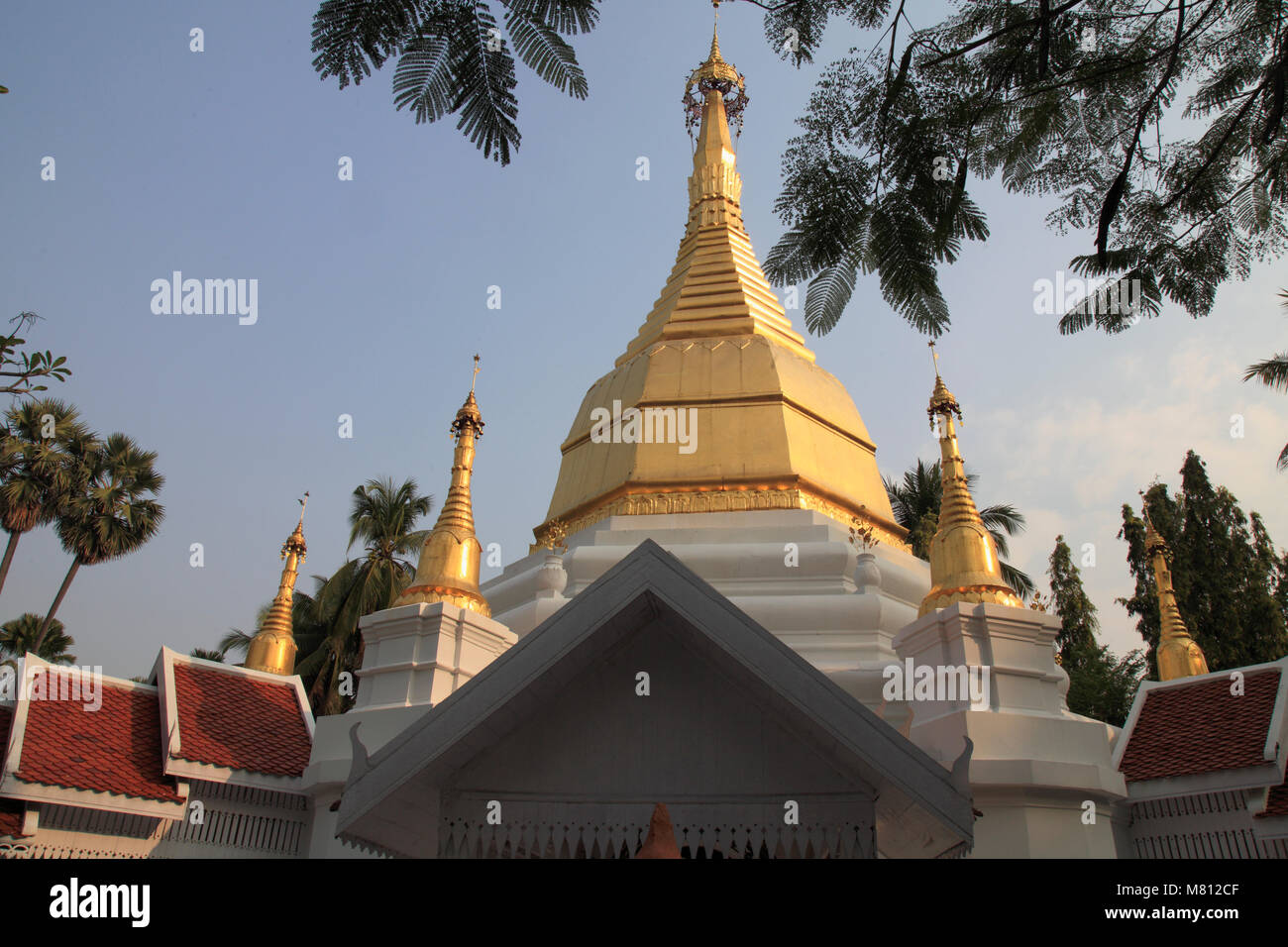 Thailand, Lampang, Wat Phra Fang, buddhist temple, Stock Photo