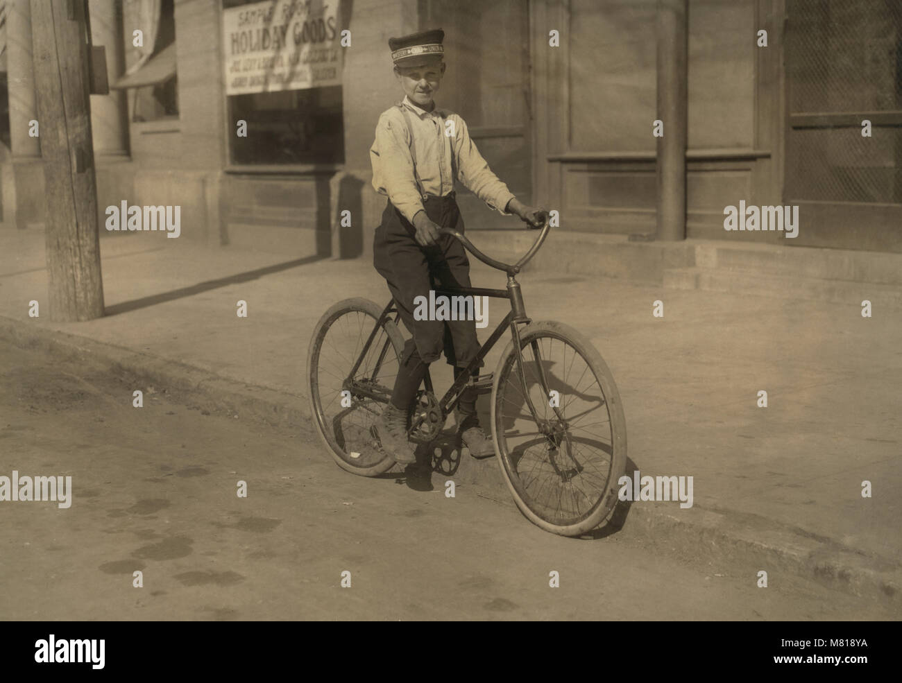 Florida Memory • Western Union messenger boys - Tampa, Florida.