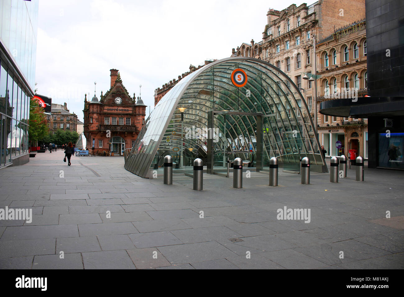 St Enoch Square, Buchanan Street, Glasgow, Schottland/ Scotland. Stock Photo
