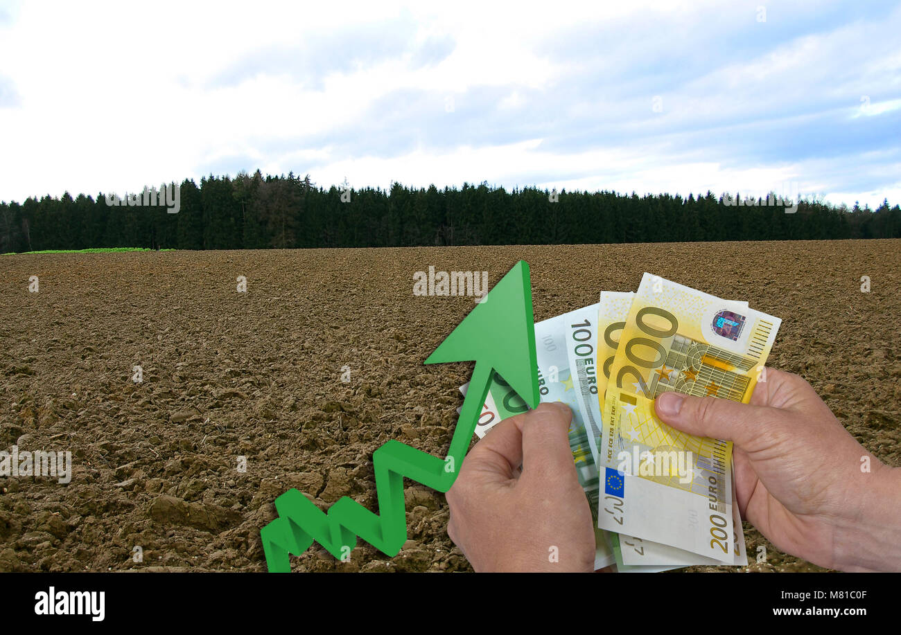 Land price 2 Stock Photo Alamy