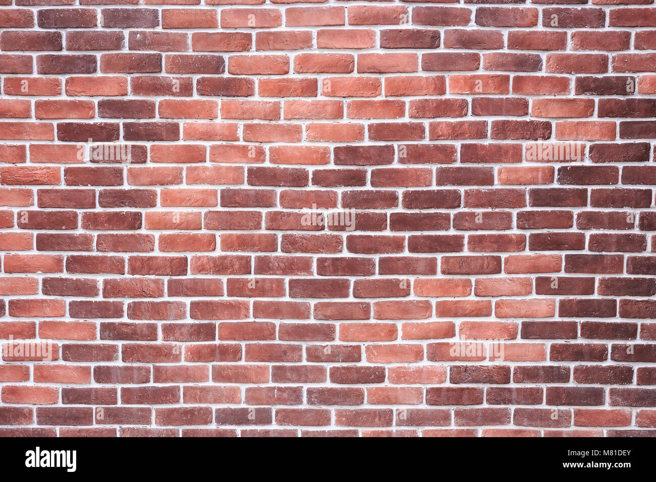 Pattern of new red brick wall interior decoration texture for