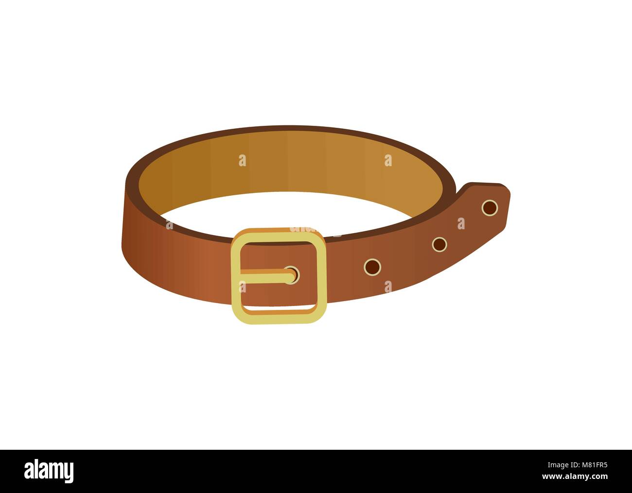 Pet leather collar vector icon Stock Vector Image & Art - Alamy